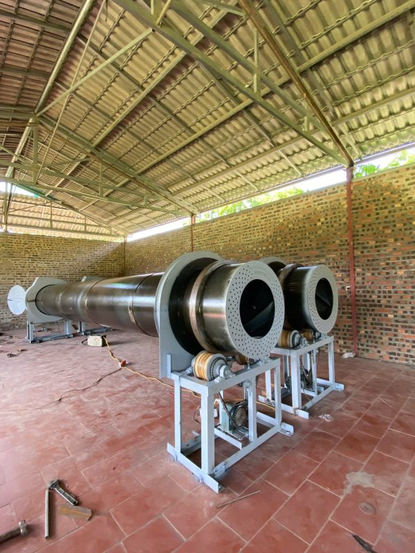 Ống sao chè lò dài (Ống xào dài)